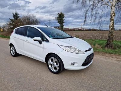 Gebraucht Ford Fiesta Titanium 82 PS (60 kW) 2010 Frostweiß Kleinwagen