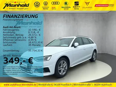 Używany Audi A4 Advanced Plus 204 KM (150 kW) 2023 Biały Kombi