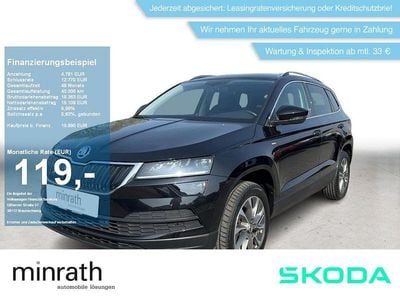 Gebraucht Skoda Karoq Clever 110 PS (80 kW) 2022 Schwarz SUV
