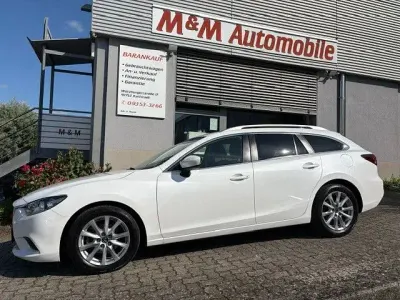 Gebraucht Mazda 6 Sports-Line 165 PS (121 kW) 2013 Weiß Kombi
