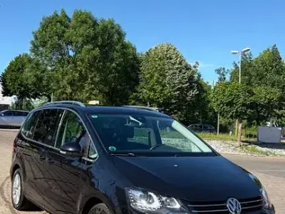 Gebraucht VW Sharan Highline 177 PS (130 kW) 2015 Schwarz Van / Kleinbus
