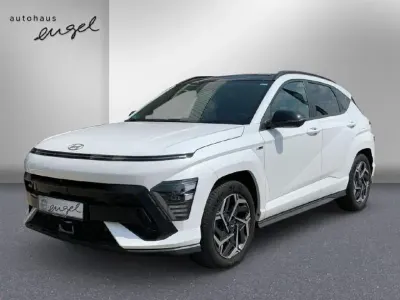 Gebraucht Hyundai Kona N Line 199 PS (146 kW) 2024 Weiß SUV