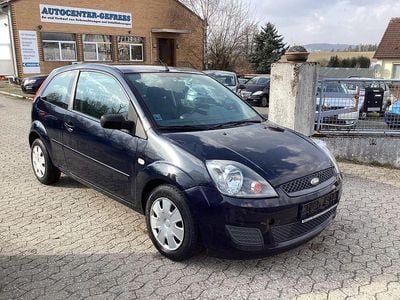 Gebraucht Ford Fiesta Style 60 PS (44 kW) 2007 Blau Kleinwagen