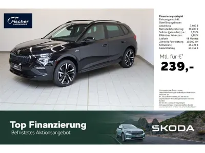 Neu Skoda Kamiq Monte Carlo 150 PS (110 kW) 2026 Schwarz SUV