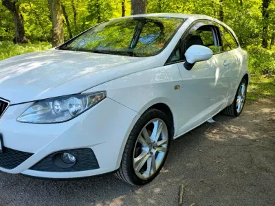 Gebraucht Seat Ibiza 75 PS (55 kW) 2010 Weiß Kleinwagen