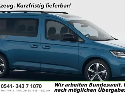 Neu VW Caddy Life 122 PS (89 kW) 2026 Costa azul metallic Van / Kleinbus