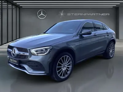 Gebraucht Mercedes GLC220 AMG 194 PS (142 kW) 2023 Grau Coupé
