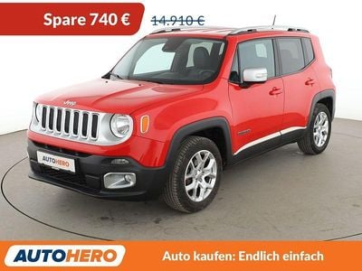 Gebraucht Jeep Renegade Limited 140 PS (102 kW) 2017 Passion red SUV