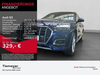 Używany Audi Q5 S-Line 204 KM (150 kW) 2022 Niebieski SUV