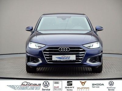Usata Audi A4 Advanced Plus 136 CV (100 kW) 2022 Blu Berlina
