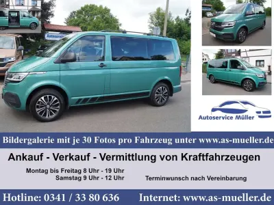 Gebraucht VW Multivan 150 PS (110 kW) 2021 Grün Van / Kleinbus
