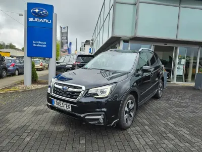 Käytetty Subaru Forester Exclusive+ 150 HP (110 kW) 2019 Musta Katumaasturi