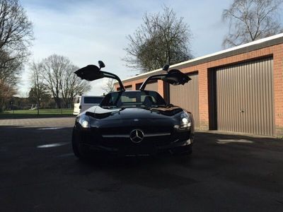 gebraucht Mercedes SLS AMG 6.2 V8 - Deutsches Fahrzeug - Erstlack -