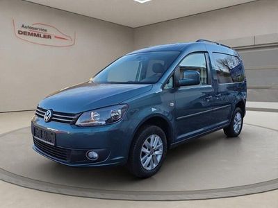 Bambusgarden green metallic (metallic) Gebraucht 2014 VW Caddy Comfortline Van / Kleinbus | 9.800 € (Etwas zu teuer)