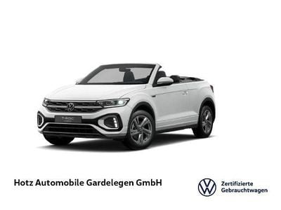 Gebraucht VW T-Roc Cabriolet R-line 150 PS (110 kW) 2025 Pure white Cabrio