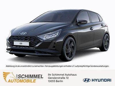 Neu Hyundai i20 Blackline 90 PS (66 kW) 2025 Grau Limousine