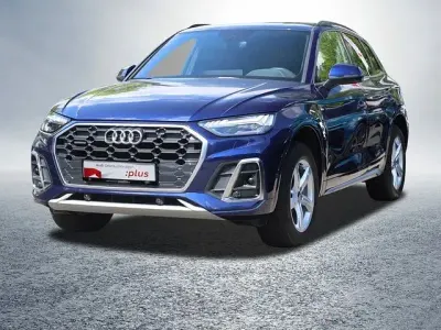 Gebraucht Audi Q5 Basis 204 PS (150 kW) 2024 Navarrablau metallic SUV