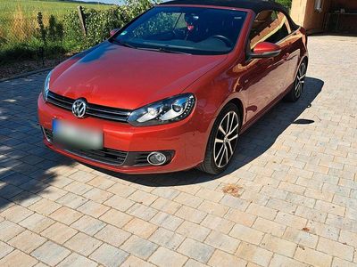 Gebraucht VW Golf Cabriolet Cup 105 PS (77 kW) 2014 Rot Cabrio