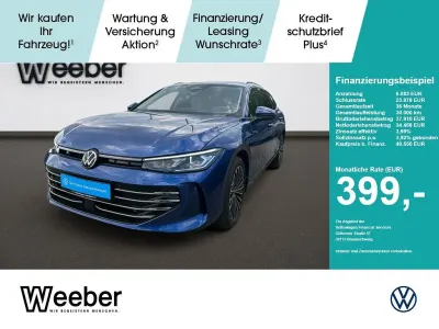 Gebraucht VW Passat Elegance 193 PS (141 kW) 2025 Reef blue (metallic) Kombi