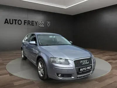 Gebraucht Audi A3 Attraction 102 PS (75 kW) 2007 Akoya silver Kleinwagen