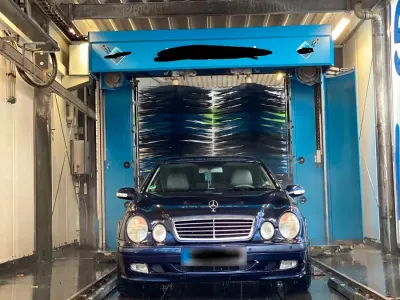 Gebraucht Mercedes CLK320 218 PS (160 kW) 2001 Blau Coupé