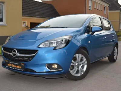 Usado Opel Corsa Innovation 90 HP (66 kW) 2016 Azul Citadino