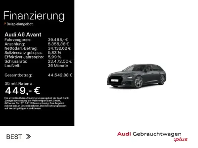 Gebraucht Audi A6 S-Line 204 PS (150 kW) 2023 Daytonagrau perleffekt (metallic) Kombi