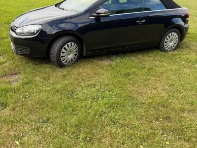 Gebraucht VW Golf Cabriolet 105 PS (77 kW) 2013 Schwarz Cabrio