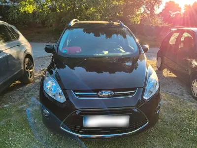 Gebraucht Ford Grand C-Max Titanium 150 PS (110 kW) 2013 Schwarz Van / Kleinbus