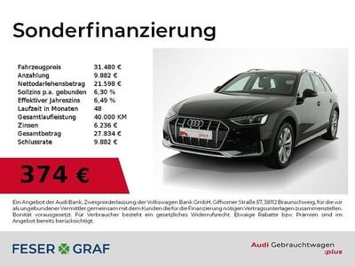 Second-hand Audi A4 Allroad Ambiente 265 CP (194 kW) 2022 Negru Break