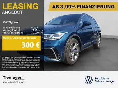 Gebraucht VW Tiguan R-line 150 PS (110 kW) 2024 Blau SUV