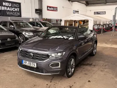 Gebraucht VW T-Roc Cabriolet Active 110 PS (80 kW) 2021 Grau Cabrio
