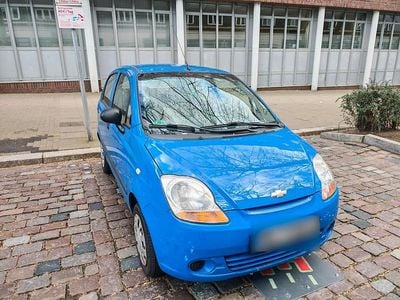 Begagnad Chevrolet Matiz 52 HK (38 kW) 2008 Blå Halvkombi