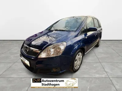 Gebraucht Opel Zafira Edition 150 PS (110 kW) 2006 Blau Van / Kleinbus