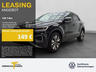 Schwarz Gebraucht 2025 VW T-Roc Goal SUV | 22.670 € (Fairer Preis)