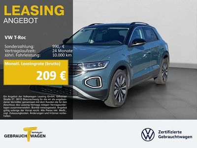 Blau Gebraucht 2025 VW T-Roc Goal SUV | 28.530 € (Fairer Preis)