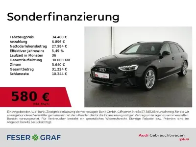 Gebraucht Audi A4 S-Line 265 PS (194 kW) 2023 Mythosschwarz metallic Kombi