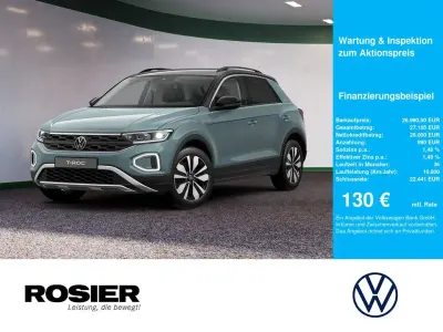 Gebraucht VW T-Roc Goal 150 PS (110 kW) 2025 Blau / petroleum blue SUV