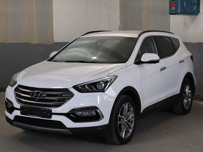 Gebraucht Hyundai Santa Fe Premium 200 PS (147 kW) 2018 Weiß SUV