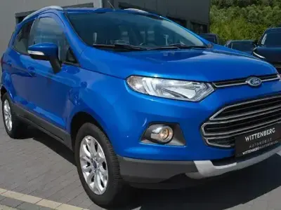 Gebraucht Ford Ecosport Titanium 125 PS (91 kW) 2015 Blau SUV