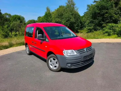 Gebraucht VW Caddy 102 PS (75 kW) 2006 Rot Van / Kleinbus