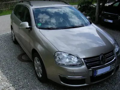 Gebraucht VW Golf V Comfortline 140 PS (102 kW) 2008 Beige Kombi