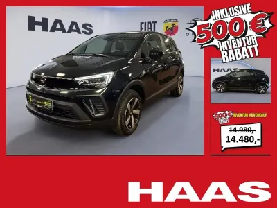 Gebraucht Opel Crossland Enjoy 110 PS (80 kW) 2024 Lackierung schwarz perla nera/ SUV