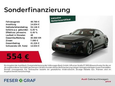 Jazzbraun metallic individuallackierungen audi exc Gebraucht 2022 Audi e-tron GT quattro Ambiente Limousine | 48.780 € (Fairer Preis)