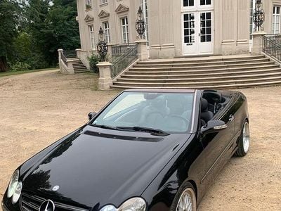 Usata Mercedes CLK320 224 CV (164 kW) 2006 Nero Cabrio