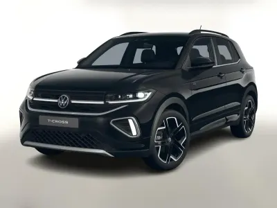 Nowe VW T-Cross R-line 150 KM (110 kW) 2026 Czarny SUV