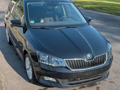 Używany Skoda Fabia Clever 95 KM (69 kW) 2018 Czarny Sedan/Limuzyna