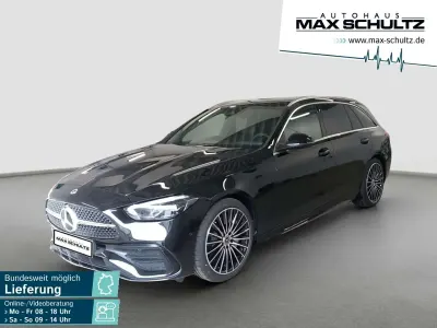 Gebraucht Mercedes C180 AMG 170 PS (125 kW) 2026 Metalliclack obsidianschwarz m Kombi