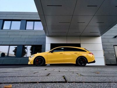 Second-hand Mercedes CLA45 AMG Shooting Brake AMG 421 CP (309 kW) 2020 Galben Break