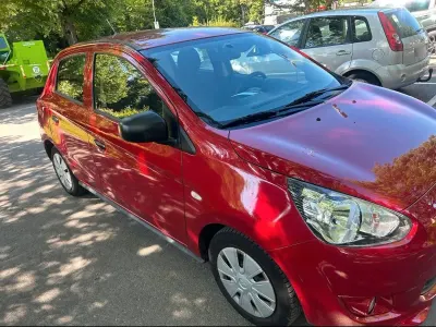 Gebraucht Mitsubishi Space Star 71 PS (52 kW) 2016 Rot Kleinwagen